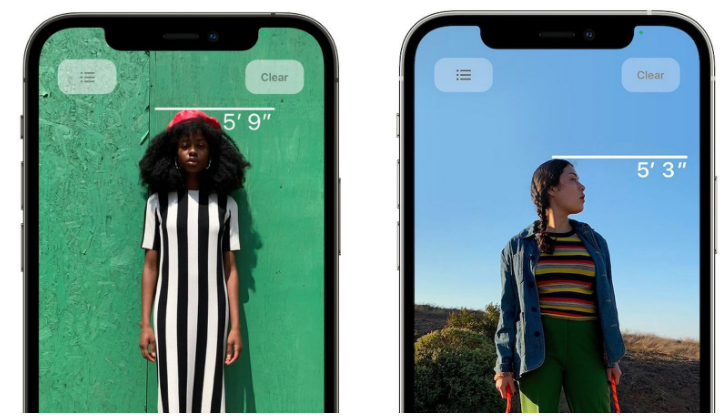 长安镇苹果服务网点分享通过iPhone激光雷达测量身高方法教程 